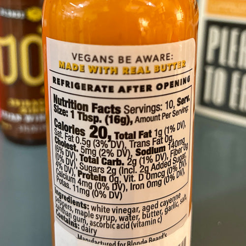 Blonde Beard's Wing Sauce