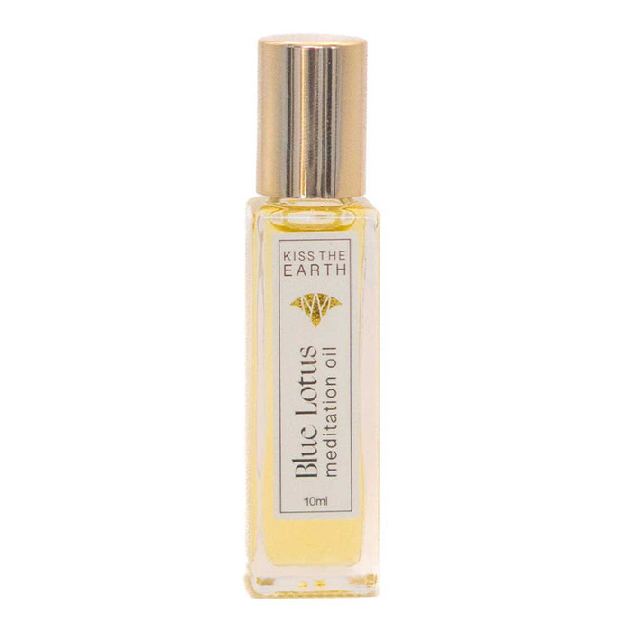 Kiss The Earth Blue Lotus Meditation Oil _1