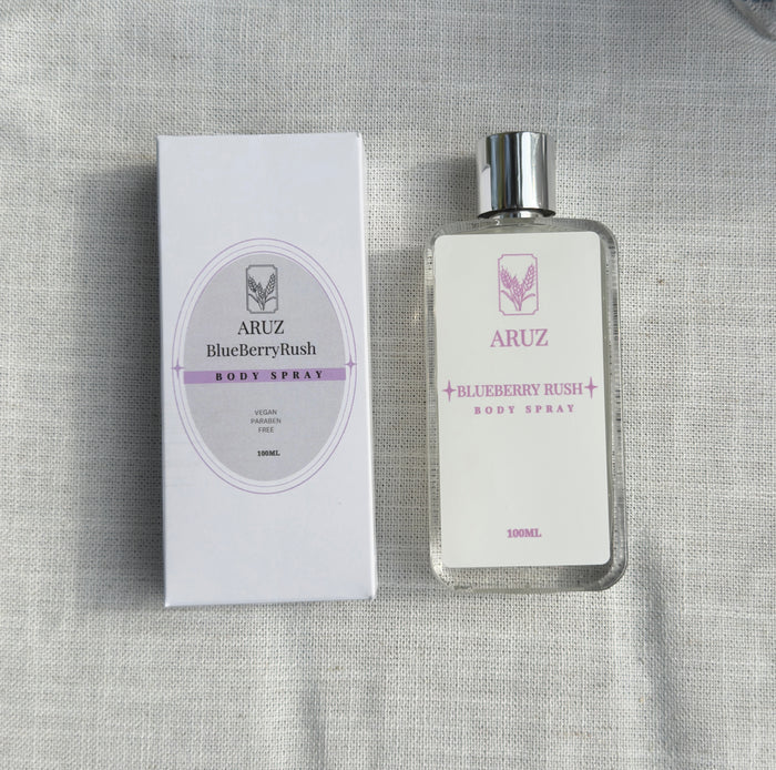 Blueberry Rush Body Spray daily use