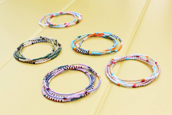 Bluma Project olive Coco bracelet set