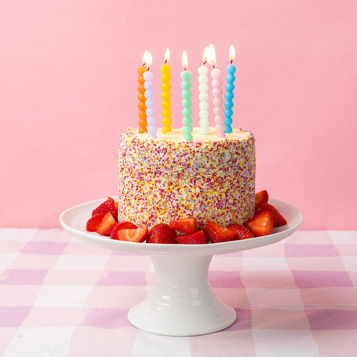 Bobble Birthday Candles - 8 Pack | Cake Candle |