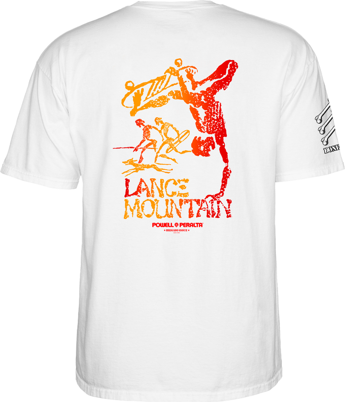 Powell Peralta Bones Brigade Lance Mountain 17th Series Tee back graphic