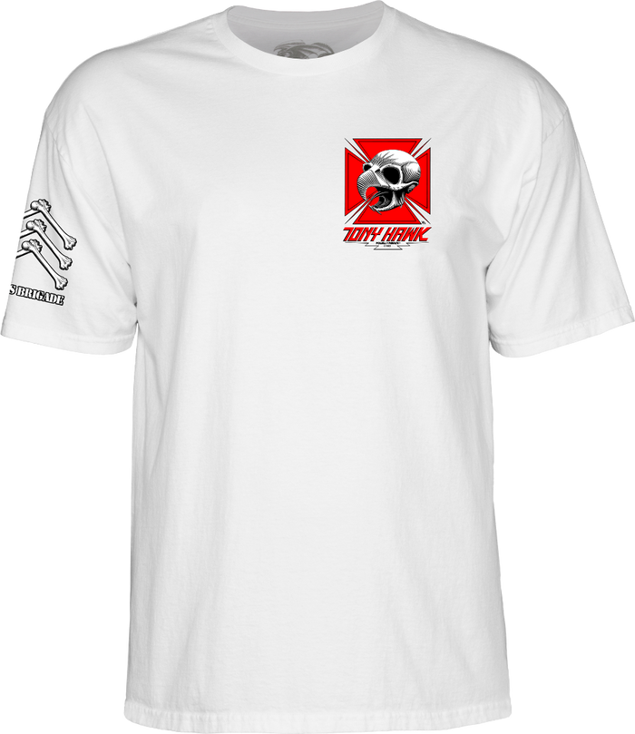 Powell Peralta Bones Brigade Tony Hawk 17th Series Tee front view