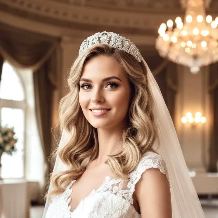 Wedding Hair Accessories - Bridal Crystal Tiara