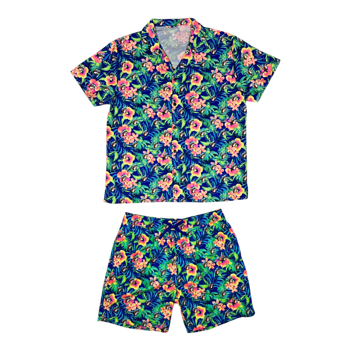 Buc-ee's tropical men's camp shirt - summer apparel