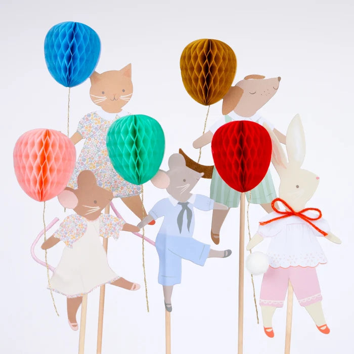 Meri Meri - Cake Toppers - Animal Friends