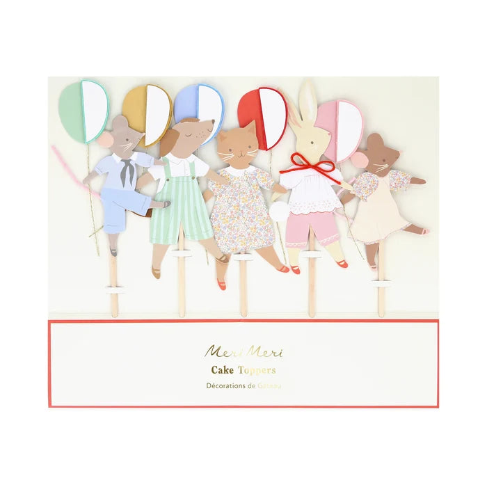 Meri Meri - Cake Toppers - Animal Friends - Packaging