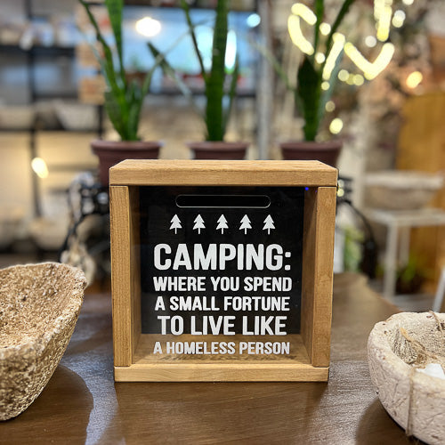 Camping Money Box
