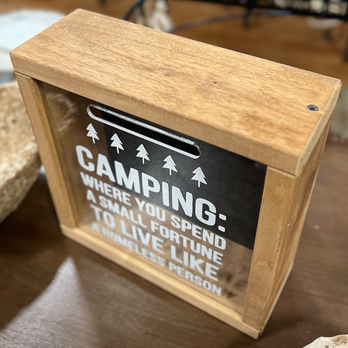 Camping Money Box