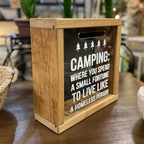 Camping Money Box