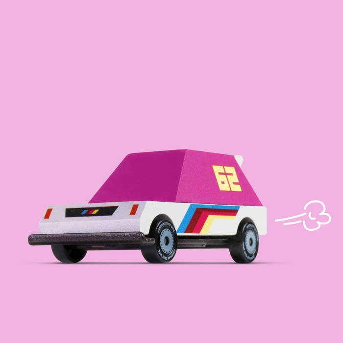 Candylab Toys Pink Racer 62 TOONS™ Car