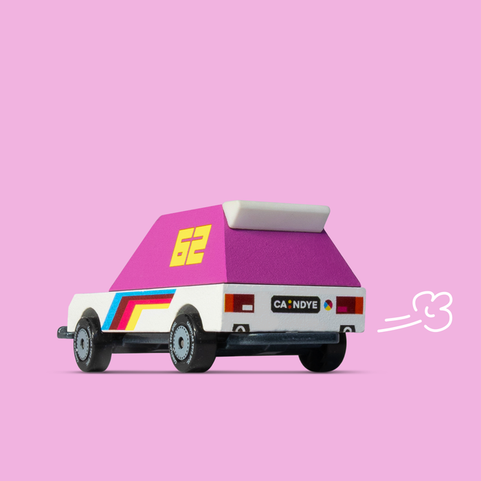 Candylab Toys Pink Racer 62 TOONS™ Car
