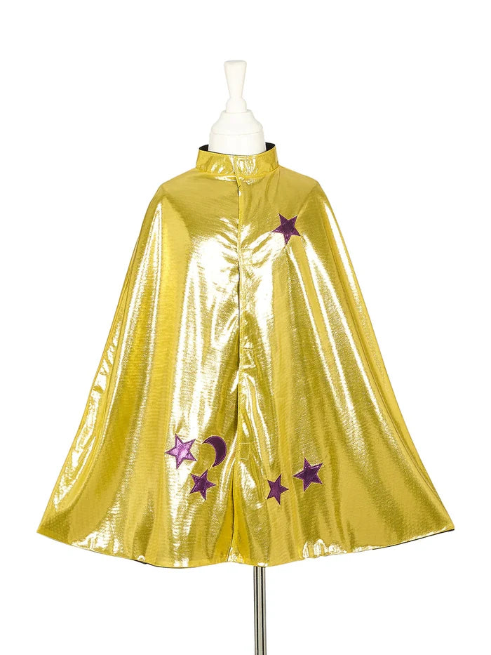 Souza - Cape Dress Up - Magician-Bat - Reversible - Golden Side - Front