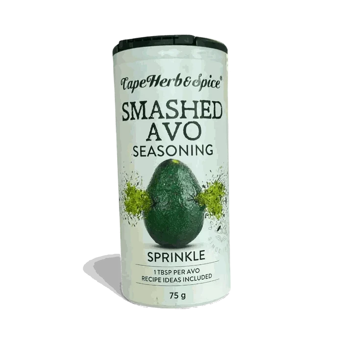 Cape Herb & Spice Smash Avo Seasoning 75g sprinkle for avocado and salads with garlic, herbs, and pink salt