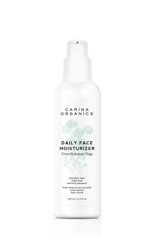 Carina Organics: Daily Face Moisturizer Unscented