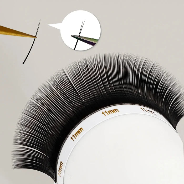 Cashmere Flat Lashes Extension 0.20mm Super Soft| Swaniya Lashes