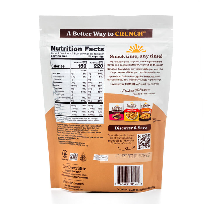 Catalina Crunch Dark Chocolate Keto Cereal 255g