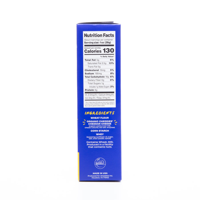 Cheddies Classic Cheddar Cheesy Crackers 119g