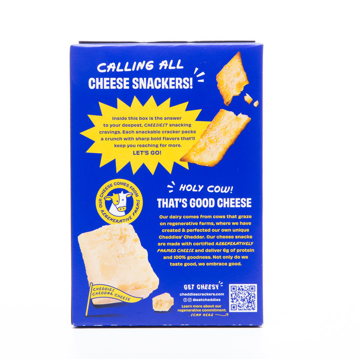 Cheddies Classic Cheddar Cheesy Crackers 119g