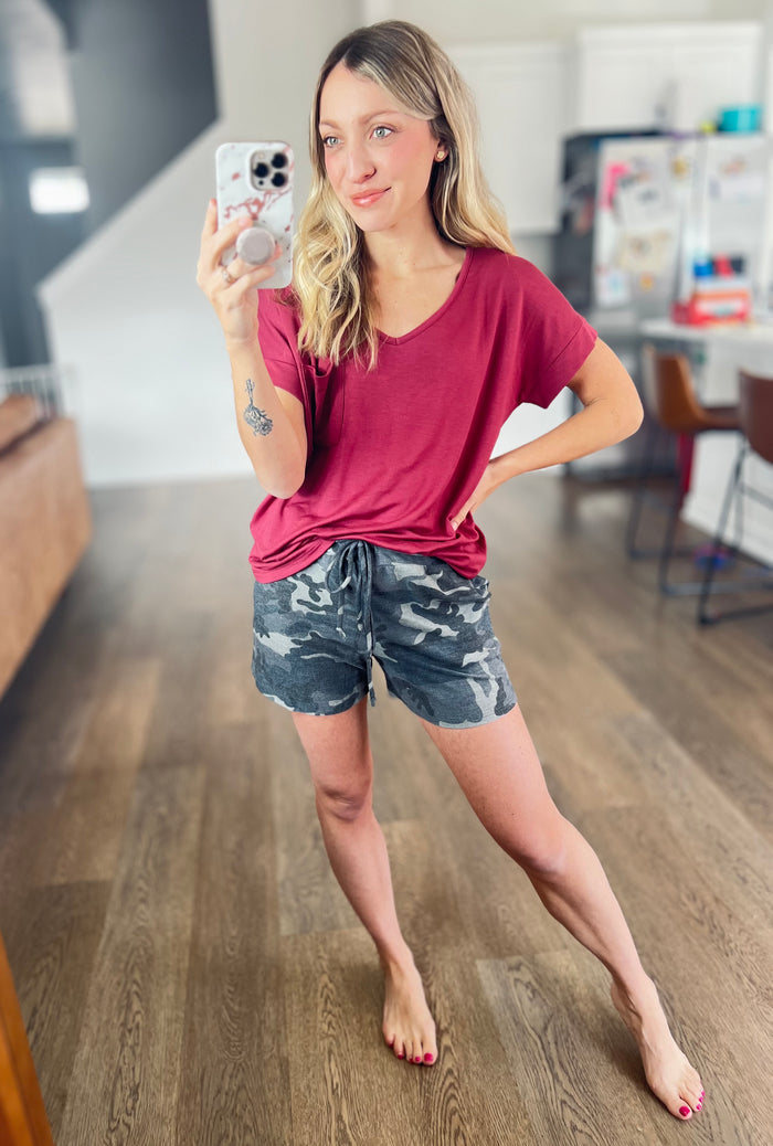 Classic Camo Terry Shorts
