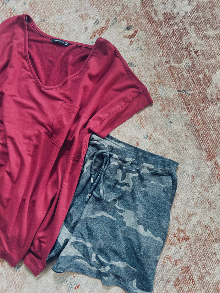 Classic Camo Terry Shorts