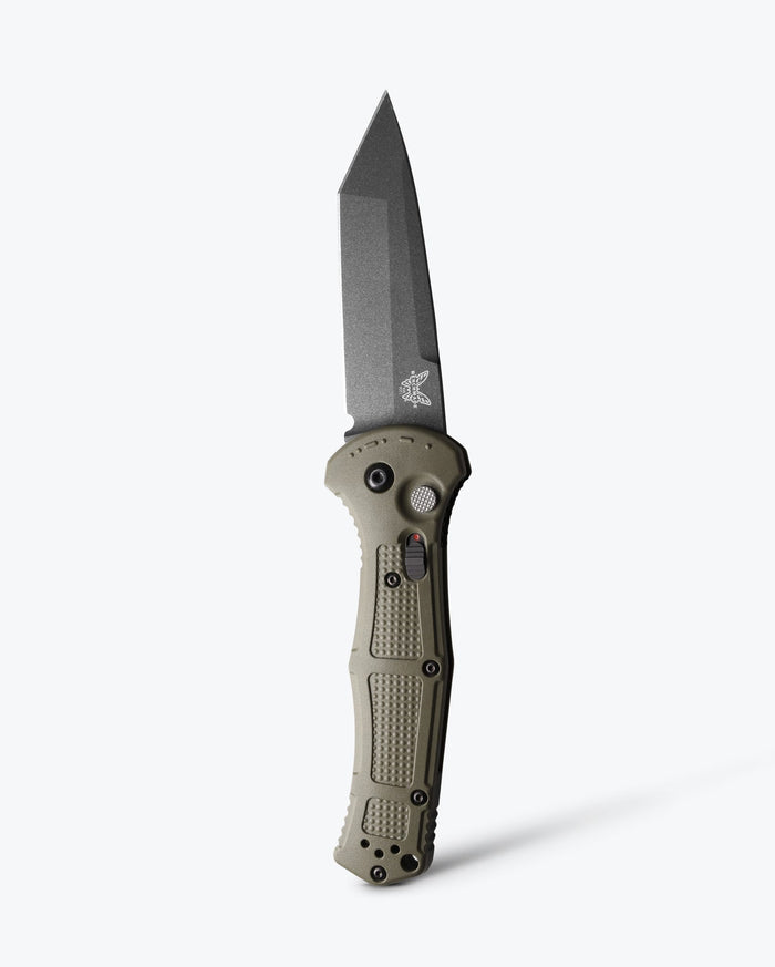 Claymore Ranger Green Tanto - Vertical Open Position | Benchmade Knife Co.