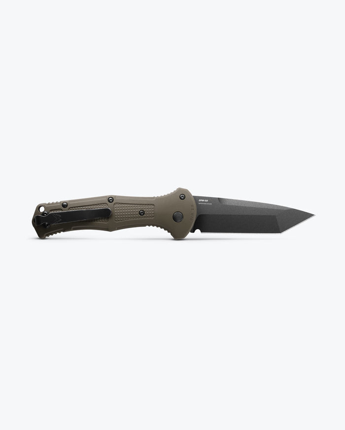 Claymore Ranger Green Tanto - Side Open Profile | Benchmade Knife Co.