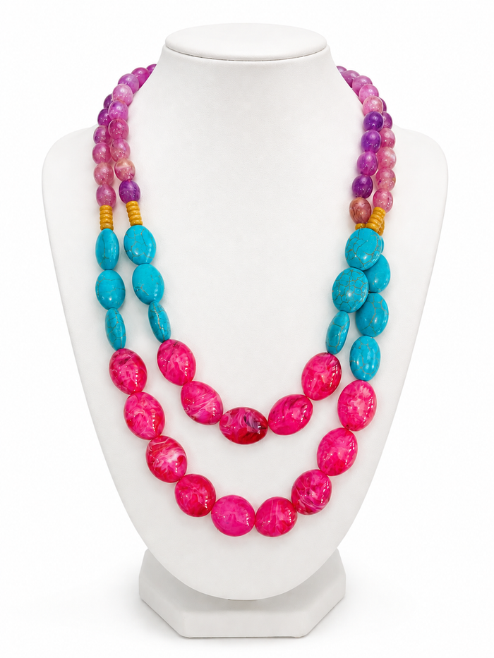 Coastal Carnival Statement Necklace