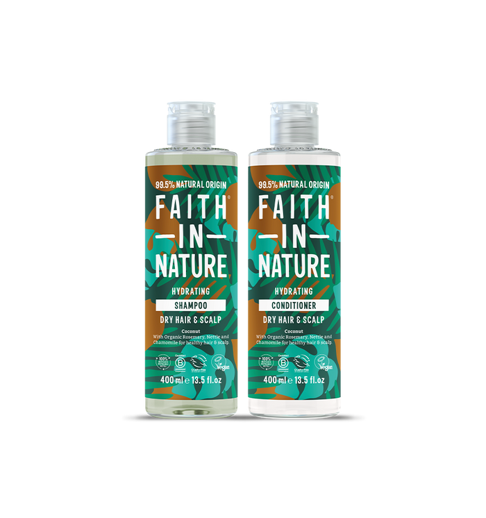 Coconut shampoo & conditioner set