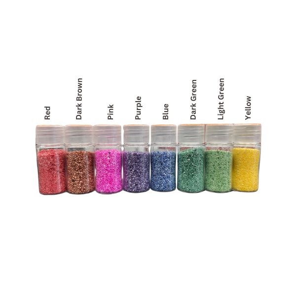 Coloured Crystal Palm Wax - Brown