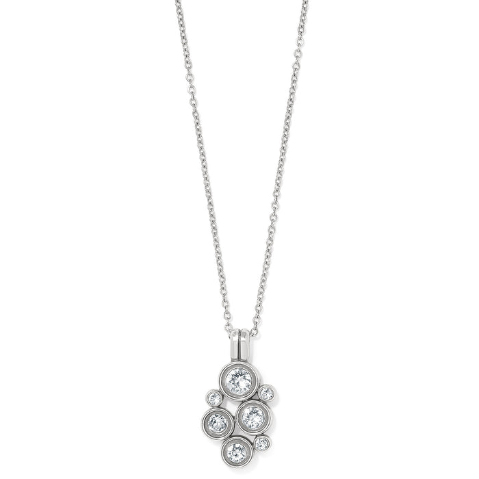 Constella Cluster Necklace/silver