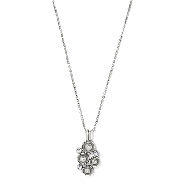 Constella Cluster Necklace/silver
