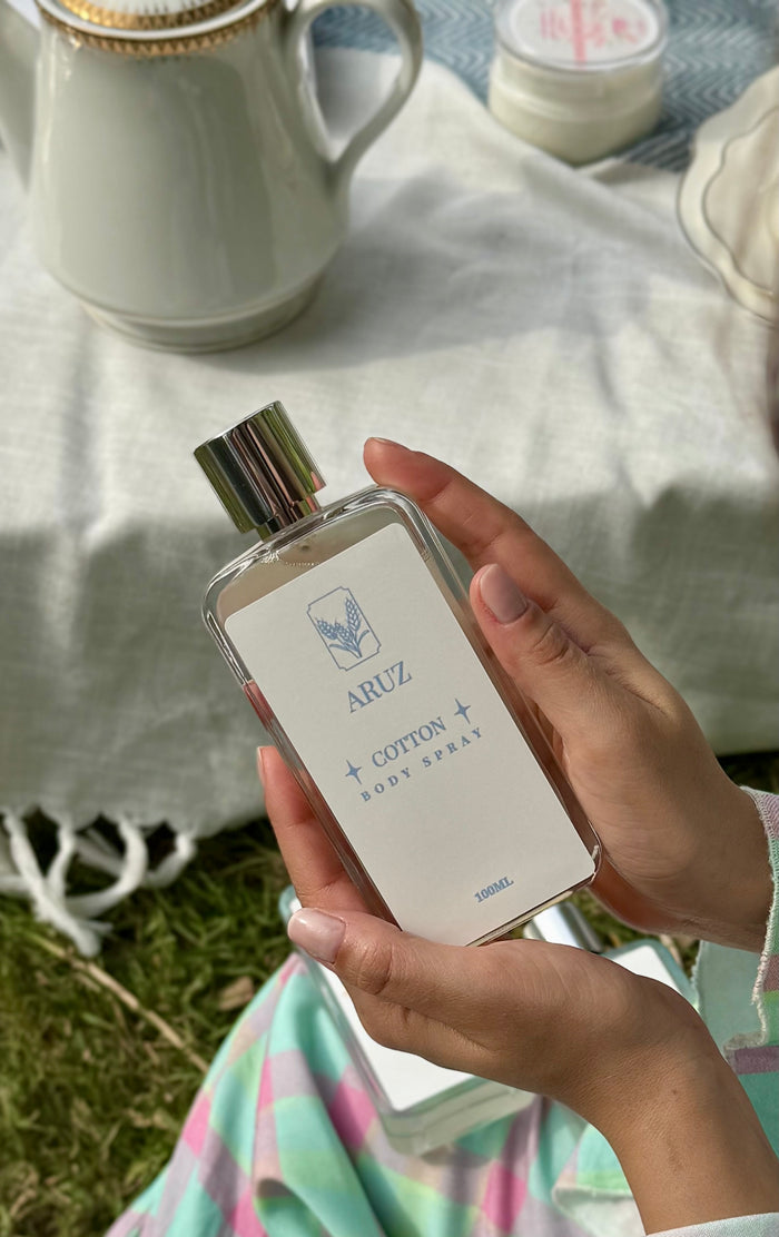 Cotton Body Spray soft fragrance mist