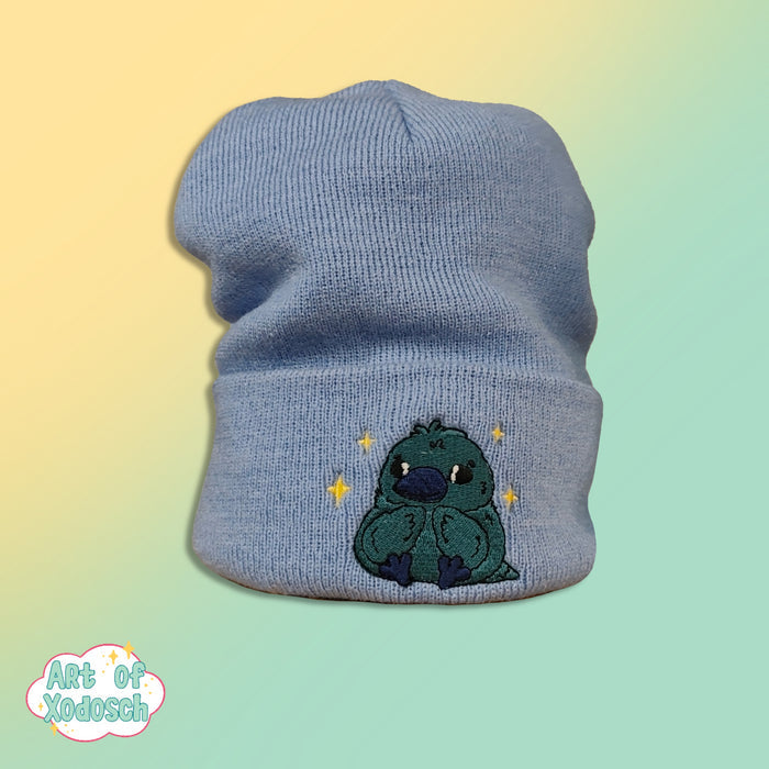 crow beanie