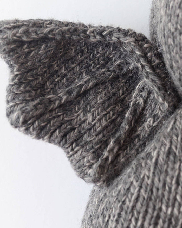 Cuddle + Kind Baby Bat in Charcoal