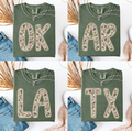 Custom Camo State Tee Graphic Tee