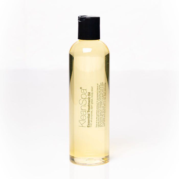 medium bottle of custom scented body oil