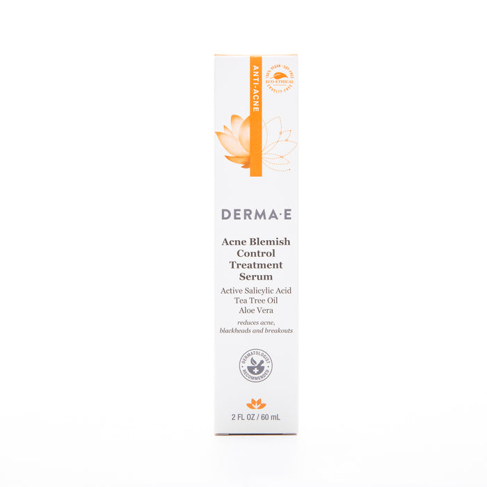 Derma E Acne Blemish Control Treatment Serum with Salicylic Acid, Tea Tree Oil, and Aloe Vera 60ml