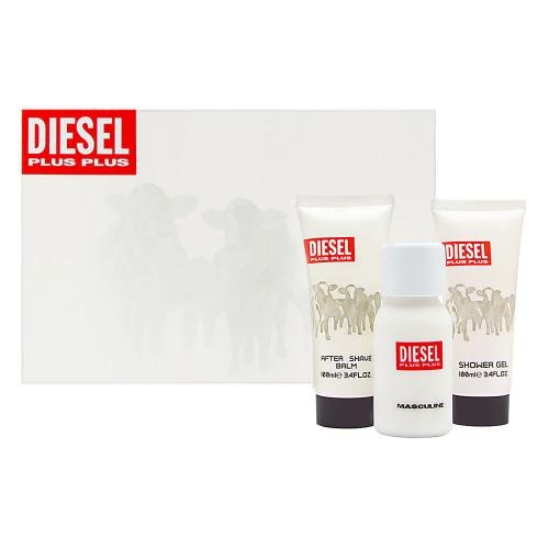 DIESEL PLUS PLUS 3 PCS SET FOR MEN: 2.5 SP (HARD BOX) - ShanShar Beauty : The world of beauty.