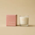 Dilo Cactus Flower candle and packaging on a beige background
