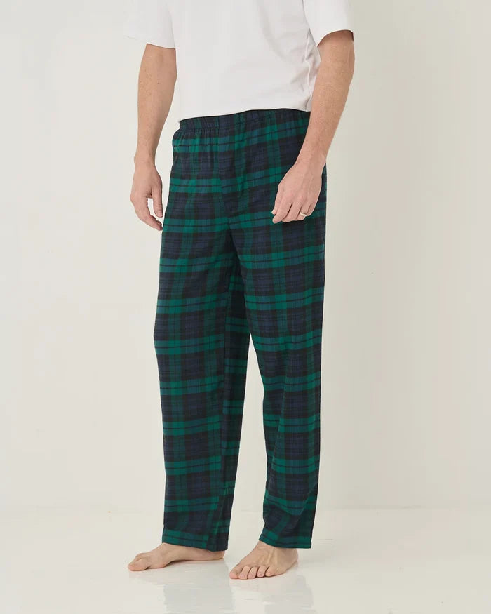 Donald Brushed Cotton Checked Pyjamas