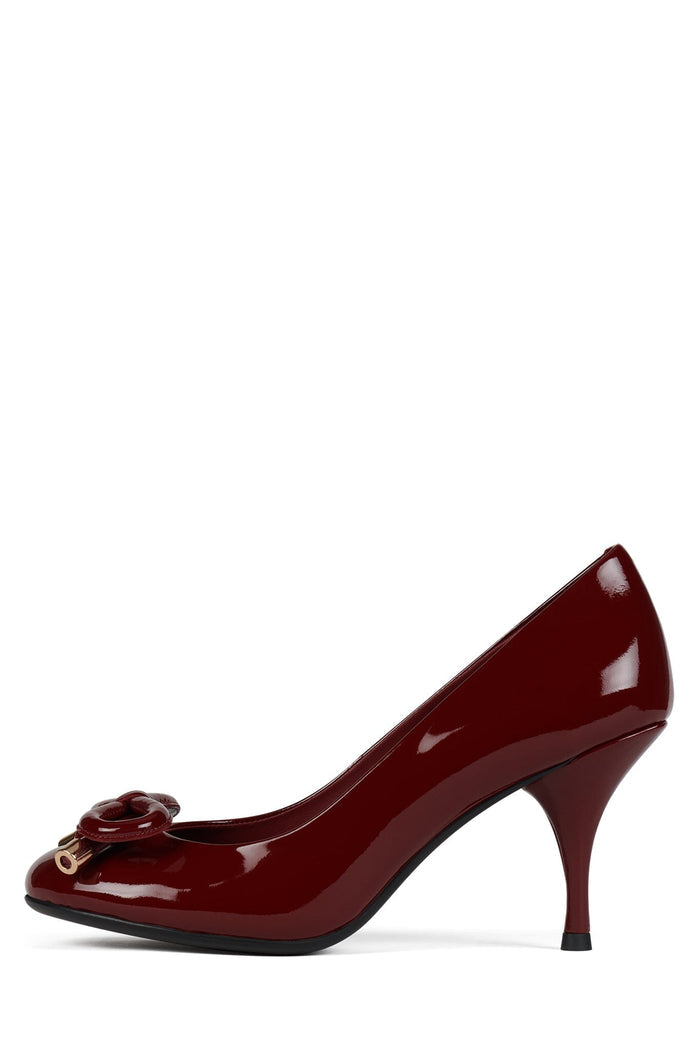 DOSSIER Jeffrey Campbell High Heel Cherry Red Patent