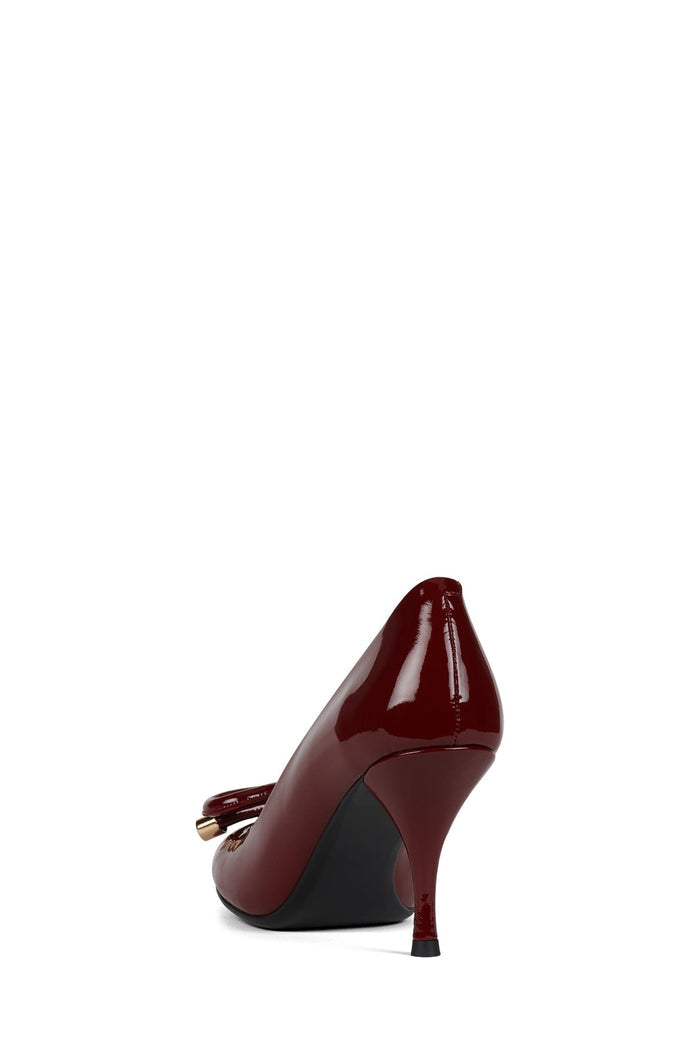DOSSIER Jeffrey Campbell High Heel Cherry Red Patent