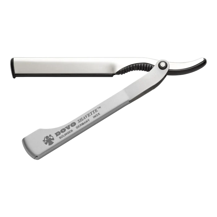 DOVO Shavette - Matt aluminium