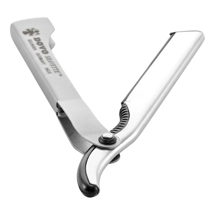 DOVO Shavette - Matt aluminium
