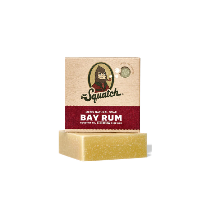 Dr. Squatch Men's Natural Soap Bay Rum 141g