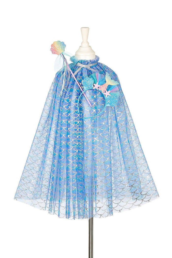 Souza - Dress Up Kit - Marlya - Mermaid Cape & Tiara & Wand Set