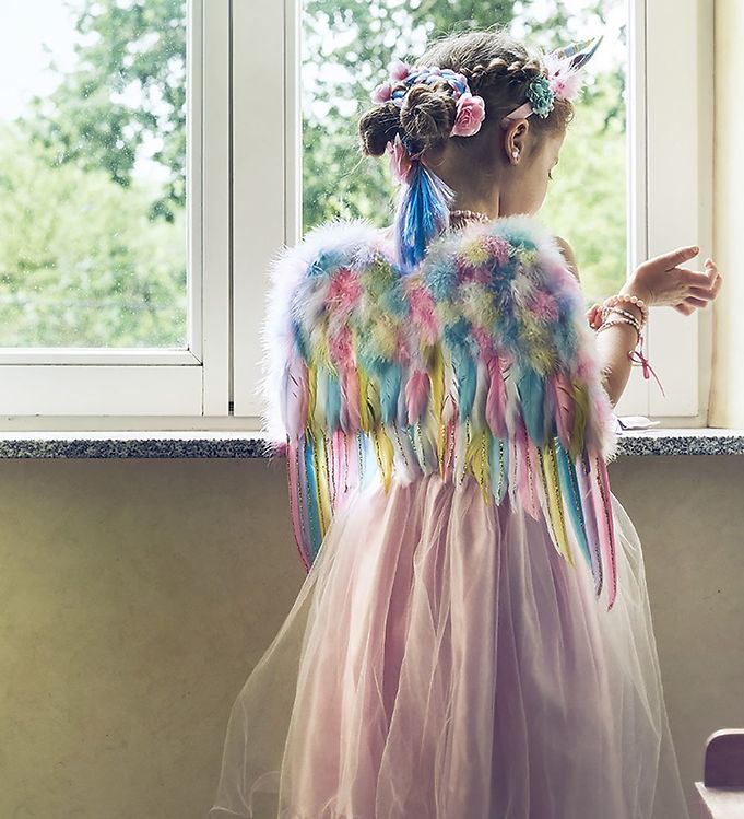 Souza - Dress Up Kit - Unicorn - Wings W/Head Band - Rainbow - Lifestyle Cut 1