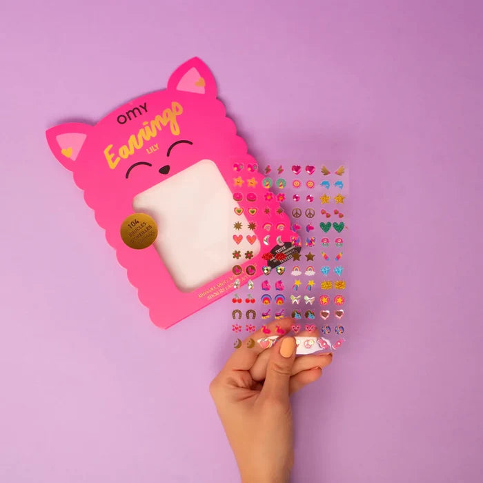 OMY - Earring Stickers - Lily - 104 Stickers