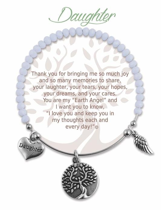 Earth Angel Bracelet Daughter - Cardsmart & Gift